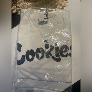 BRAND NEW COOKIES WHITE CREWNECK